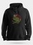 Japon Yeşil Ejderha Unisex Kapüşonlu Sweatshirt 1