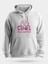 Rock And Roll Pembe Kulaklık Unisex Kapüşonlu Sweatshirt 1