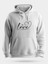 Love Minimal Kalp Unisex Kapüşonlu Sweatshirt 1