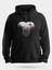 Kamp Çifti Kalpli Unisex Kapüşonlu Sweatshirt 1
