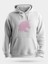 Pembe Unicorn Logo Unisex Kapüşonlu Sweatshirt 1