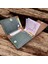 Cy Leather Nexus Trifold Taba Camel Yeşil Hakiki Deri Unisex El Yapımı Cüzdan 3