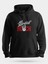 Rock Müzik Ihtiyacı Unisex Kapüşonlu Sweatshirt Siyah 1