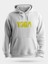 Yoga Yazılı Silüet Unisex Kapüşonlu Sweatshirt 1
