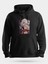 Daki Demon Slayer Siyah Unisex Kapüşonlu Sweatshirt 1