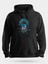 Goku Mavi Tasarım Dragon Ball Unisex Kapüşonlu Sweatshirt 1