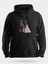 Doberman Köpek Gelin Damat Unisex Kapüşonlu Sweatshirt 1