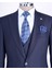 Italyan Stil Ceket Yelek Pantolon Takım Elbise Lacivert T12013 3