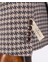 Italyan Stil Slim Fit Erkek Kombin Ceket Yelek Pantolon Takım Elbise Kahverengi T13077 5