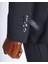 Italyan Stil Slim Fit Ceket Yelek Pantolon Takım Elbise Siyah T13056 5
