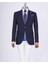 Italyan Stil Slim Fit Sivri Yaka Erkek Ceket Lacivert T13236 3