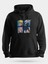Naruto Karakterler Unisex Kapüşonlu Sweatshirt 1