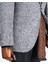 Italyan Stil Slim Fit Mono Yaka Erkek Tek Ceket Siyah T13538 4