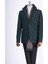Italyan Stil Slim Fit Kaşe Spor Tek Ceket Erkek Yeşili T13546 1