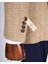 Italyan Stil Slim Fit Balıksırtı Desen Erkek Ceket Bej T13434 5