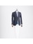 Italyan Stil Slim Fit Mono Yaka Erkek Tek Ceket Lacivert T13349 2