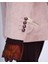 Italyan Stil Slim Fit Kadife Kruvaze Tek Ceket Bej T13453 5