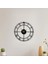 Metal Duvar Saati Minimalist Dekoratif Saat 1