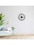 Metal Duvar Saati Minimalist Dekoratif Saat 3