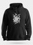 Yoriichi Kimetsu No Yaiba Siyah Unisex Kapüşonlu Sweatshirt 1