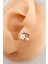 Rose 8 mm Piercing Tragus Helix Kıkırdak 1