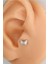 Gümüş Renk 8 mm Taşlı Piercing Tragus Helix Kıkırdak 1