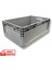 1.Kalite Gri Plastik Kasa 60x40x22 cm - Kokusuz Sağlam Plastik Kutu 44 Litre 1