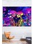 Kumaş , Ölümsüz Aşıklar Duvar Örtüsü Duvar Halısı Wall Tapestry 1