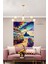 Bir Karavan Bir Sahil Duvar Örtüsü Duvar Halısı Wall Tapestry 2