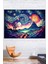Kumaş , Canlı Renkler Duvar Örtüsü Duvar Halısı Wall Tapestry 1