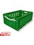 1.Kalite Katlanır Yeşil Kasa 60x40x23 cm - Gıdaya Uygun Katlanabilir Düzenleyici Sepet 45 Litre 1