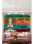 Kumaş , Canlı Renkler Duvar Örtüsü Duvar Halısı Wall Tapestry 2