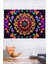 Rengarenk Mandala Duvar Örtüsü Duvar Halısı Wall Tapestry 2