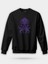 Mor Ahtapot Unisex Regular Sweatshirt 1