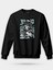 Muichiro Tokito Demon Slayer Siyah Unisex Regular Sweatshirt 1