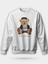 Gözlüklü Cool Ayıcık Unisex Regular Sweatshirt 1