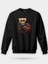 Gözlüklü Tarz Ayı Unisex Regular Sweatshirt 1