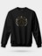 Kurt Desen Siyah Unisex Regular Sweatshirt 1