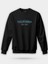 Los Angeles California Siyah Unisex Regular Sweatshirt 1