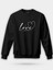 Love Minimal Kalp Unisex Regular Sweatshirt 1