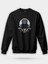 Motorcu Hipster Tarz Unisex Regular Sweatshirt 1
