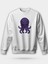 Mor Ahtapot Unisex Regular Sweatshirt 1