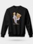 Kung Fu Sevimli Ayı Unisex Regular Sweatshirt 1