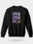 Ora Ora Jojo Bizarre Adventure Siyah Unisex Regular Sweatshirt 1