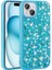 Apple iPhone 15 - Kılıf Parlak Taşlı Tasarım Linea Kapak - Pembe 2
