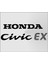 Honda Civic Ex Ef Arka Bagaj Seti Sticker 1