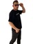 Erkek Tişört Baskılı Bisiklet Yaka Oversize Comfort T-Shirt Erkek Tshirt 5