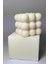Büyük Bubble Mum Silikon Kalıp - Mum Yapım Için Silikon Kalıp 6x6 cm 1
