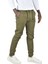 Erkek Paçası Lastikli Likralı Dar Kesim Pamuklu Gabardin Kumaş Jogger Pantolon 1901581 4