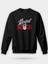 Rock Müzik Ihtiyacı Siyah Unisex Regular Sweatshirt 1